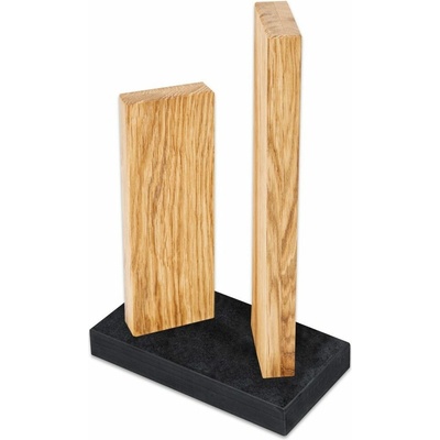KAI Blok na nože Stonehenge na 4 díly, granit/dub magnetický