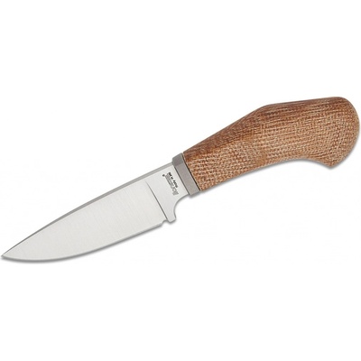 Lionsteel Fixed knife m390 blade NATURAL Canvas handle WL1 CVN
