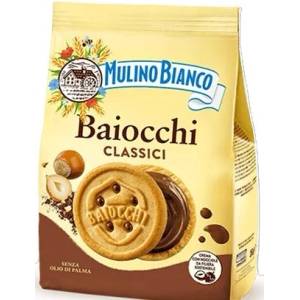 Barilla Бисквити Mulino Bianco Baiocchi с какаово-лешников крем 260гр