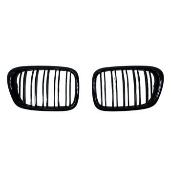 Решетки за bmw e39 (1995-2003) - двойни гланц (393198e39)