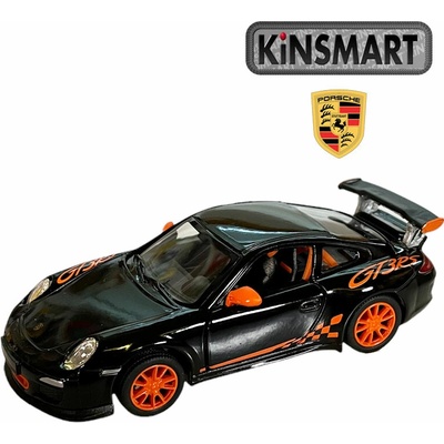 Kinsmart Porsche 911 GT3 RS čierne 1:36