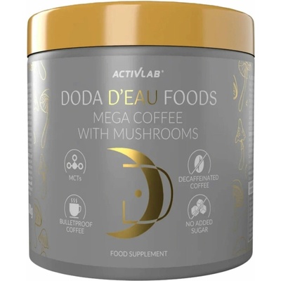 Activlab DODA D'EAU Mega Coffee s hubami – 300 g