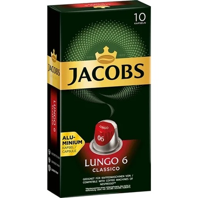 Douwe Egberts JACOBS Espresso Lungo 6 за Nespresso 10 броя алуминиеви капсули