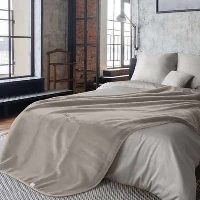 Pierre Cardin Španielska deka tmavobéžová Španielska deka Polyester 240x220