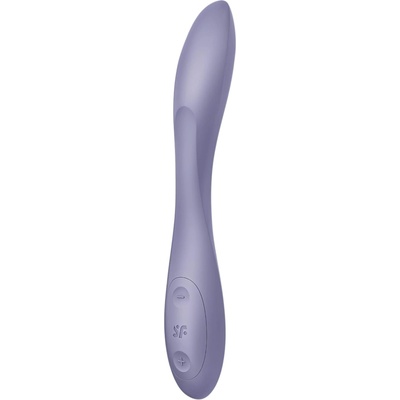 Satisfyer G-spot Flex 2 - акумулаторен, водоустойчив G-точков вибратор (лилав)