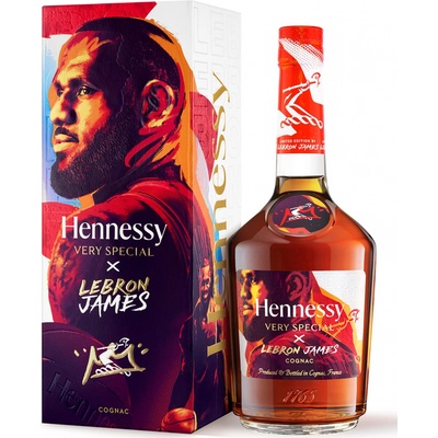 Hennessy VS Lebron James 40% 0,7 l (karton) – Zboží Mobilmania