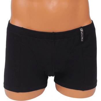 Image 1 of Черен мъжки боксер с вътрешен ластик