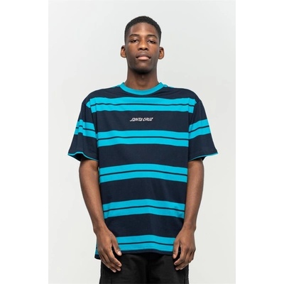 Santa Cruz Classic Strip t-shirt Dark Navy-Aqua