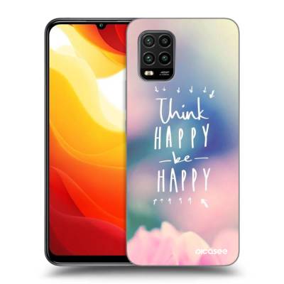 Picasee silikonový průhledný obal pro Xiaomi Mi 10 Lite - Mysli pozitivně!