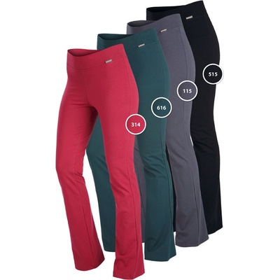 Litex Dámské legíny dlouhé do zvonu antracitová – Zboží Mobilmania