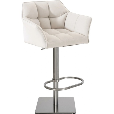 CLP Damas E1 látka Bílá / nerezový rám