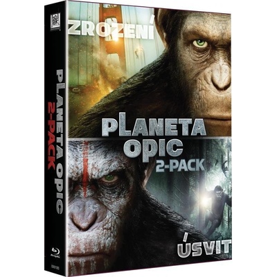 Matt Reeves, Rupert Wyatt - Kolekcia: Úsvit planéty opíc / Zrodenie planéty opíc (2 Bluray)