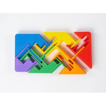 Recent Toys Zigguflat пъзел