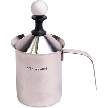 kamille Napěňovač mléka 0,4 l nerezový