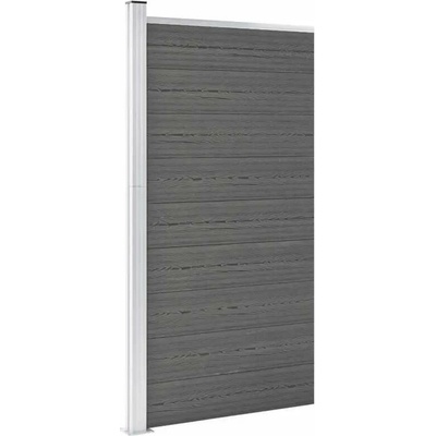 Nabytek XL Plotový dílec WPC 95 x 186 cm šedý