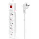 MONTIS Surge protection power strip 1, 5m MONTIS MT145-1, 5 white