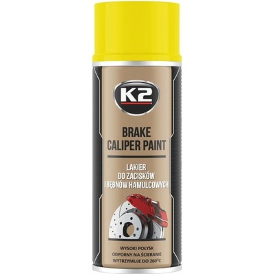 K2 BRAKE CALIPER 400ml Žltý - na brzdové strmene