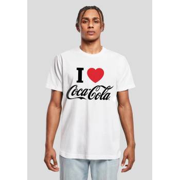 MERCHCODE Тениска Coca Cola I Love Coke Tee white XXLUB-MC894-00220 - , размер XL