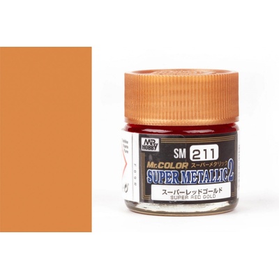 GSI/Gunze Mr. Color Super Metallic Colors II Super Red Gold 10 ml
