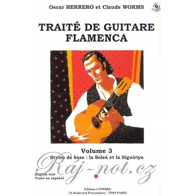 TRAITE DE GUITARE FLAMENCA 3 + CD / gitara + tabulatúra