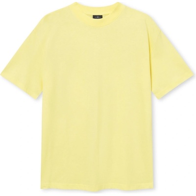 Johnny Urban Bavlněné oversize tričko Sammy JU žlutá