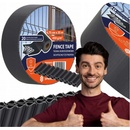 SPRINGOS Tieniaca plotová páska 4,75 cm x 35m, antracitová SPRINGOS FN0003