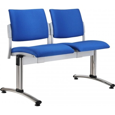 Alba multisedák Square čalouněný šedý plast trojsedák