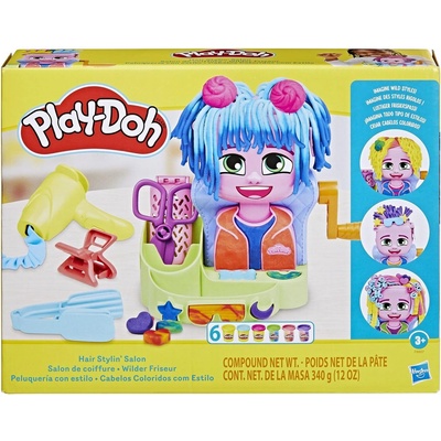 Hasbro Комплект с моделин Play-Doh - Фризьорски салон (F8807)