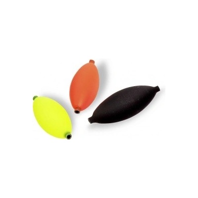 Black Cat Podvodní plavák Micro U-Float Černý/Žlutý/Oranžový 3,5g