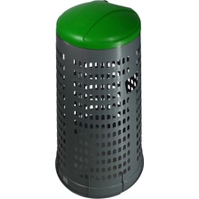 I.C.S. spa Stojan na odpadkové pytle spa ECO 120 l, víko zelené