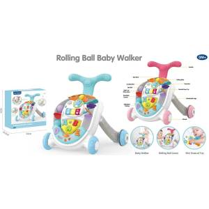 Armtoys БЕБЕШКА МУЗИКАЛНА ПРОХОДИЛКА МЕЧЕ С ТОПЧЕТА