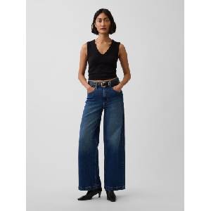GAP Дънки със висока талия Ankle GAP GAP | Sin | ЖЕНИ | 25REG