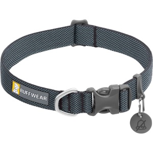 Ruffwear Нашийник за куче Ruffwear Hi & Light Collar Dog collar - Basalt Gray - размер 28-36 cm (057-0214-0611)