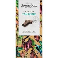 Simón Coll 70% horká čokoláda s morskou soľou 85 g