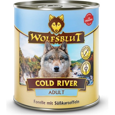 Wolfsblut Cold River Adult pstruh s batátmi 800 g