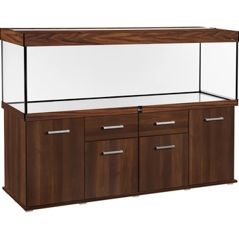 Diversa Solid LED akvarijní set rovný ořech 960 l