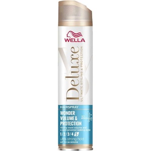 Wella Deluxe Wonder Volume & Protection Ultra Strong Hold Hairspray 250 ml