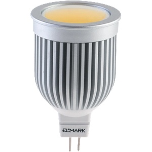  Led ЛАМПА ledcob 5w gu5.3 12v 2700-3000k (99led375)