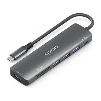 AISENS USB извод Aisens 7 EN 1 Сив 100 W