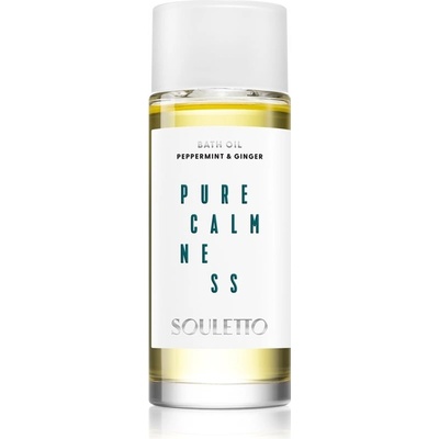 Souletto Peppermint & Ginger Bath Oil olej do kúpeľa 100 ml