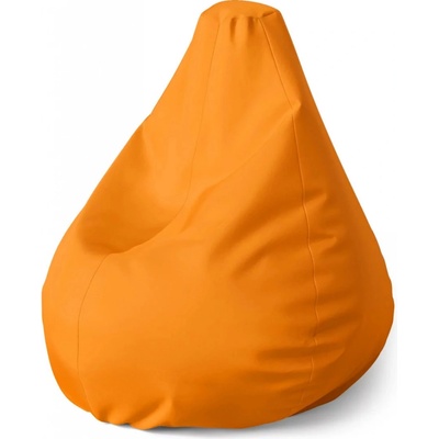 Sablio Sedací vak Pear Oranžová Sablio 70 x 95 x 15 cm