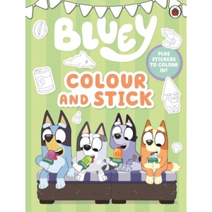 Bluey: Colour and Stick (ISBN: 9780241780343)