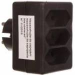 Elgotech 3-socket b/u plug jerker EURO R-3PC