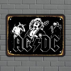  Acdc - музикална метална декоративна табелка - podarakzasnimka - 19,90 лв