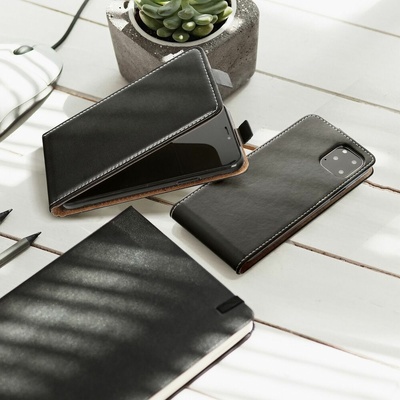ForCell SLIM FLIP FLEXI FRESH APPLE IPHONE 7/8 PLUS - čierne