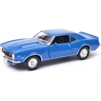 Welly Pontiac Firebird 1967 model modrý 1:34