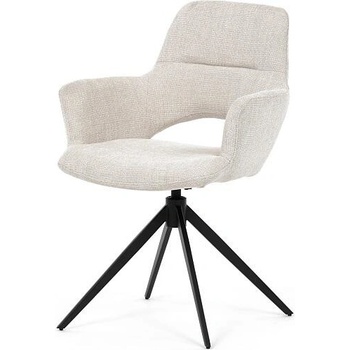 Autronic DCH-D1320 CRM2 krémová látka černý kov