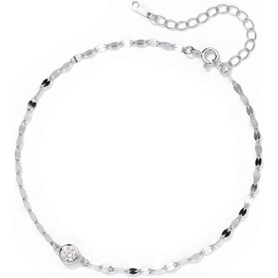 Silenti Jewelry Сребърна гривна за крак "Изживяване