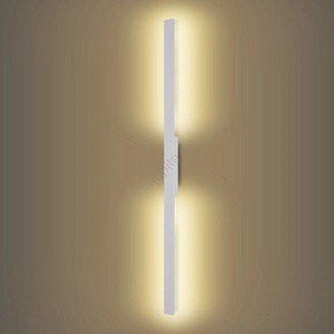 Brilagi - LED външно стенно осветително тяло LUNA LED/24W/230V 3000K IP65 100 cm бяло CRI 90 (BG4640)