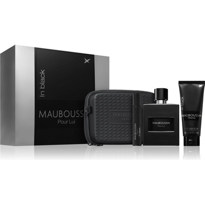 Mauboussin Prestige Set Pour Lui In Black подаръчен комплект за мъже 4 бр